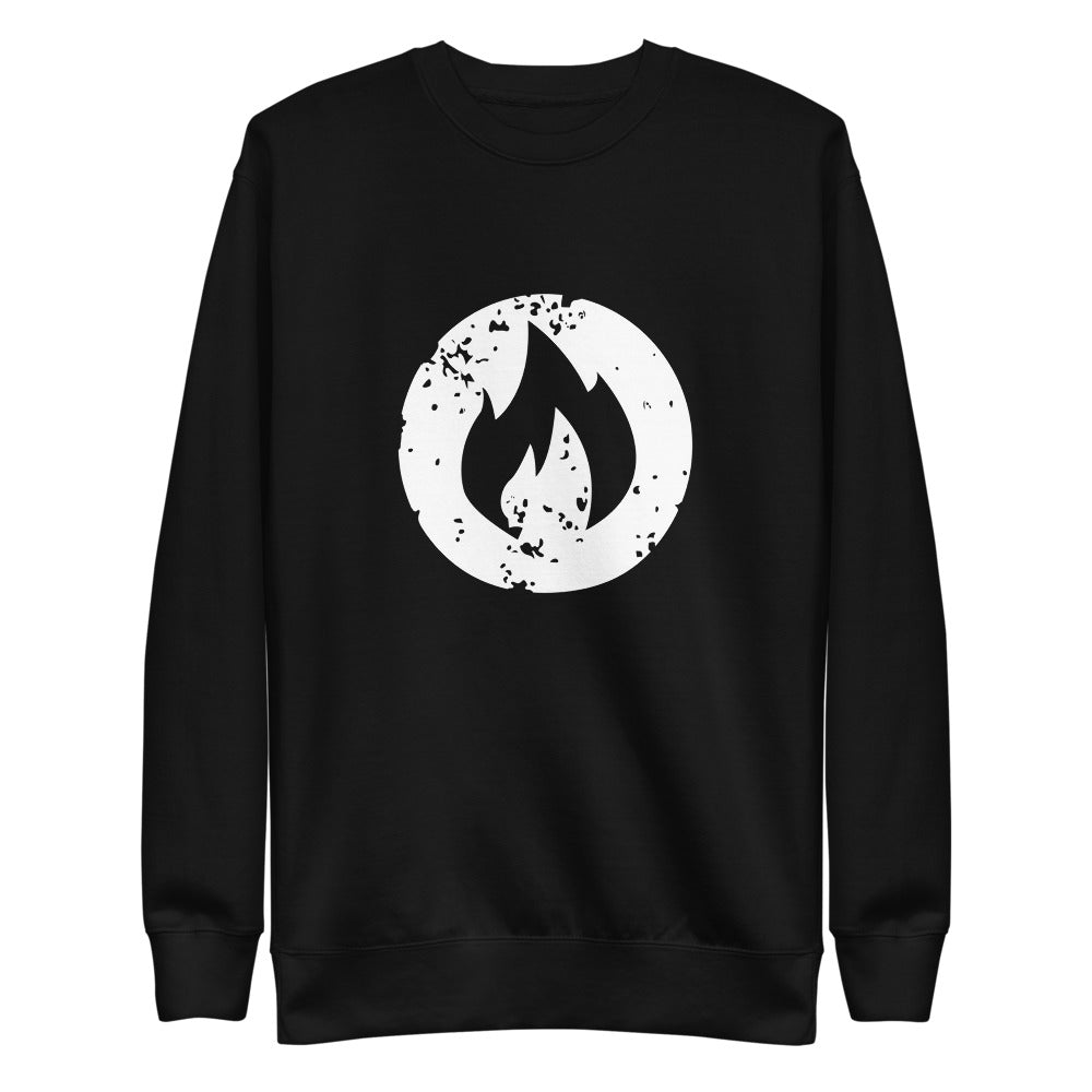 Bonfire Flame - Crew Sweatshirt