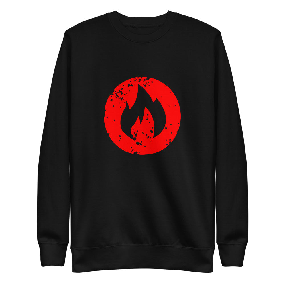 Bonfire Flame - Crew Sweatshirt