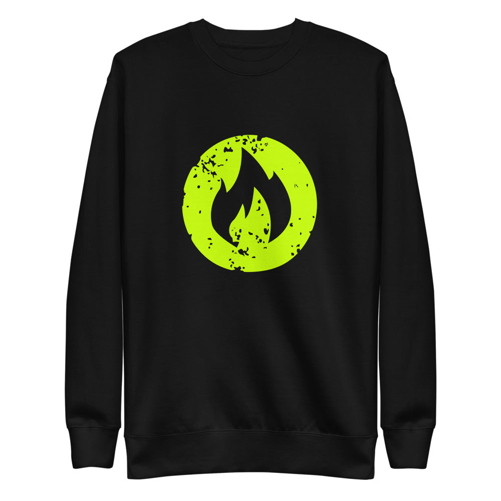 Bonfire Flame - Crew Sweatshirt