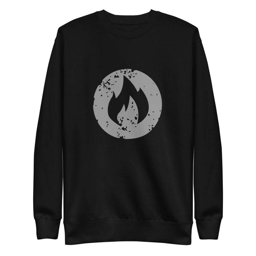 Bonfire Flame - Crew Sweatshirt