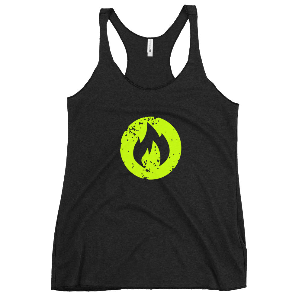 Bonfire Flame - Women's Racerback Tank