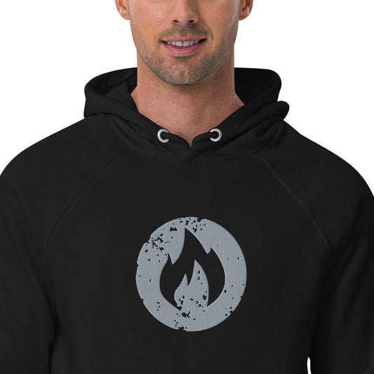 Unisex eco raglan hoodie